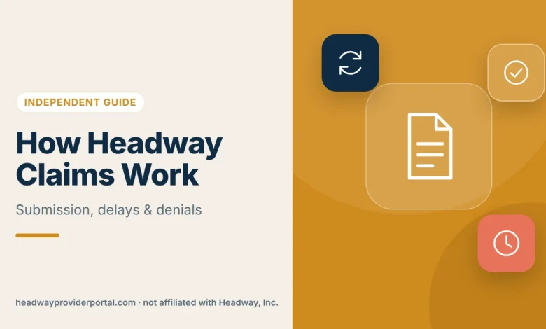 How Headway Claims Work: Submission, Delays and Denials