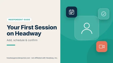 How to Schedule and Confirm Your First Session on Headway