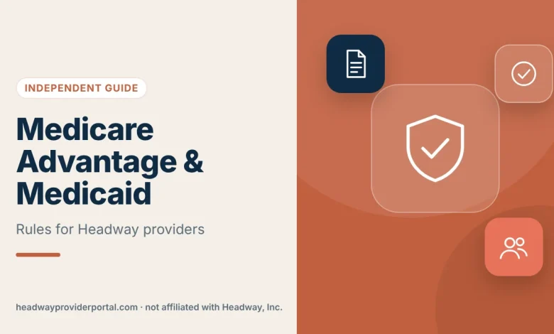 Headway, Medicare Advantage and Medicaid: What Providers Need to Know