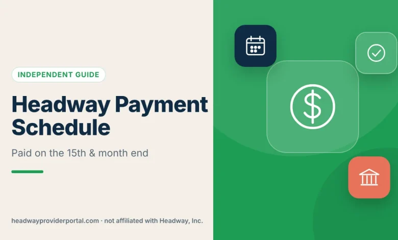 How and When Headway Pays Providers (Payment Schedule Explained)