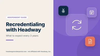 Recredentialing with Headway: What to Expect Every Three Years