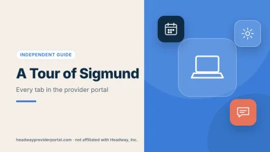 What Is Sigmund? A Tour of Headway's Provider Portal